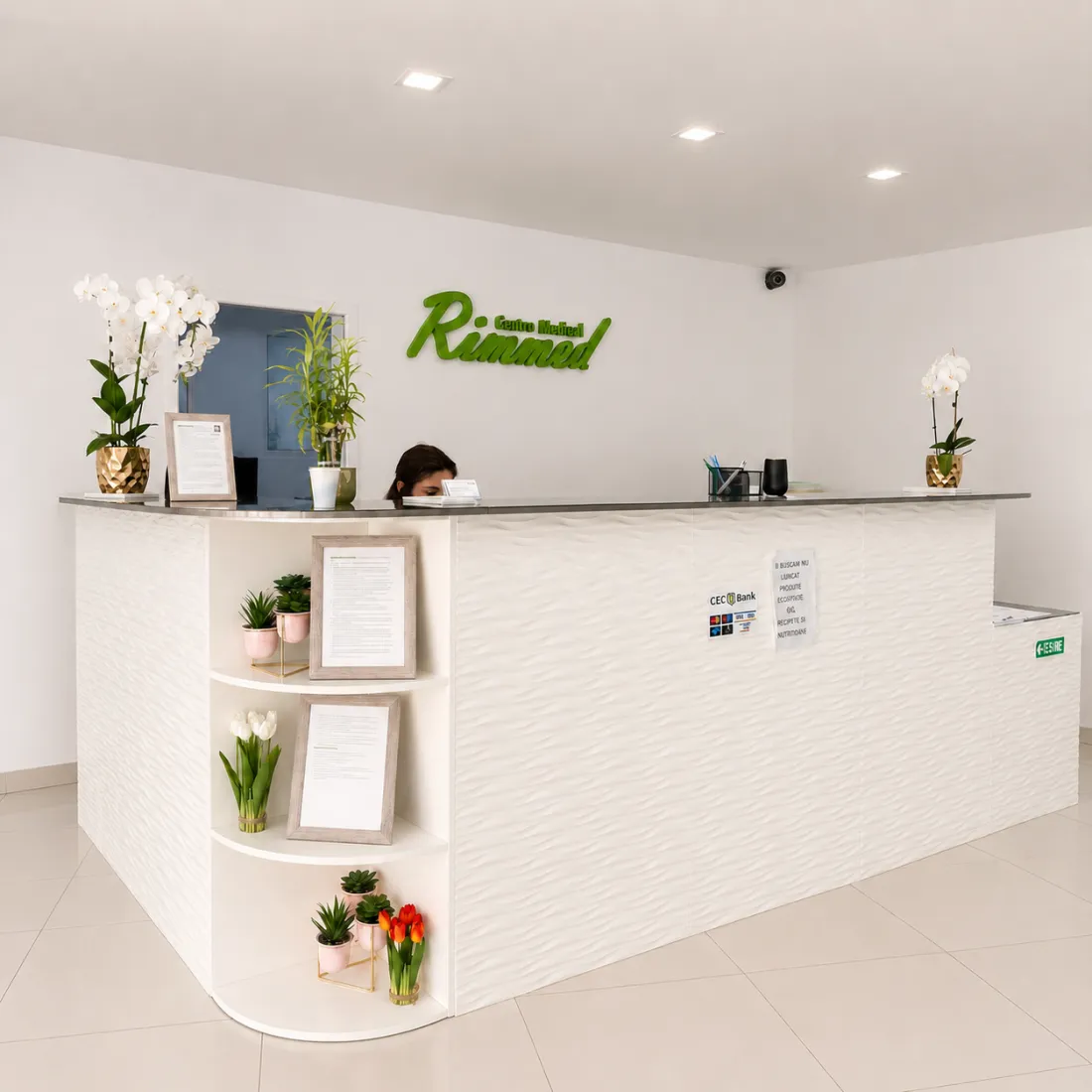 Recepția Centrului Medical Rimmed din Drumul Taberei